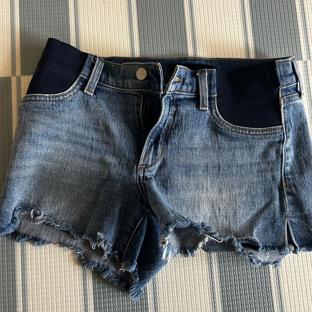 Joe's Jeans Light Blue Denim Shorts (Maternity)
